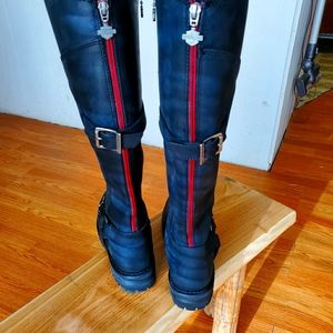 Harley Davidson Lomita tall leather boots